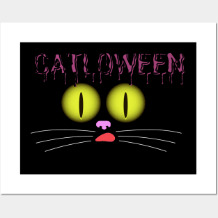 CATLOWEEN Design A Funny Gifts For Halloween Party! Posters and Art